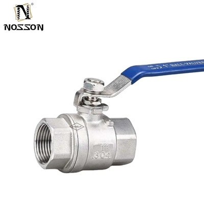 Anpassungsfähige Portgröße 1/2&quot; 4&quot; SS Hochdruck 1PC Hexagonaldraht 2000wog Kugelventil für die Lebensmittel- und Getränkeindustrie