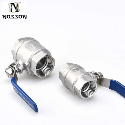 Edelstahl 304 316 Kugelventil CF8M CF8 NPT BSPT-Dreh 1 Stück für Membranstruktur und Industrieblack