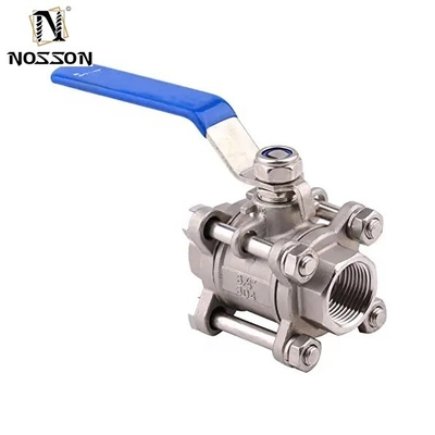 2pc 2-Weg-Ballventil aus 304 316 Edelstahl für industrielle Anwendungen und Hydraulik