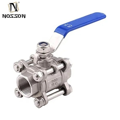 2pc 2-Weg-Ballventil aus 304 316 Edelstahl für industrielle Anwendungen und Hydraulik