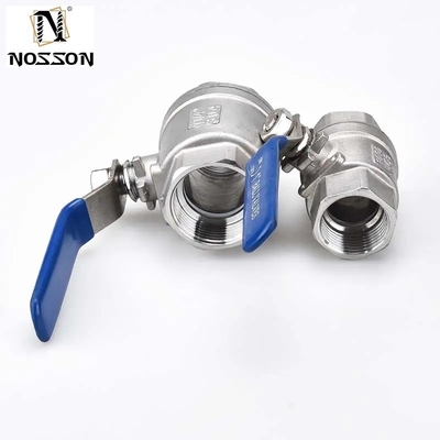 Edelstahl 2pc Kugelventil 3 Zoll 6 Zoll DN50 PN40 32mm 400 wog für Hydraulik DIN API 6d und Schwerlastanwendungen