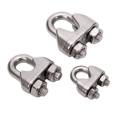 Metrik 304/316 Edelstahlseilspange U-Schraube Seilspange für Rohrspangen Typ Doppelrohrspangen in der allgemeinen Industrie ZINK-Ausführung