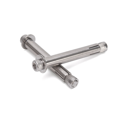 3/8 ISO Standard Braun 304 Edelstahl Hex-Innenweiterungsschraube Eingebaute Schraube Explosion M6M8M10M12 mit individuellen Größen