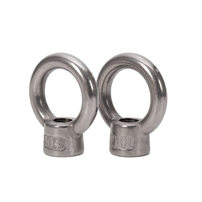 Edelstahl 304 geschmiedet, Ringförmig, Augennuss, Polnisch galvanisiert, M8 M27, Hebegrößen M10 M12 M14 M16 M18 M20 M24 M27 A2-70