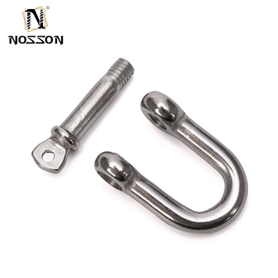 Schraubenart DEE SHACKLES Technologie 304 316 Edelstahl Gefangene Schraube Pin Breite D Schlinge Präzisionsguss