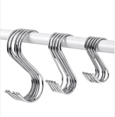 Metrische blaue anodierte S-förmige Metallhaken für Küchenschränke M1,6 m2 m2,5 m3 m4 m5 m6 m8 m10 m12 m14 m16 m20