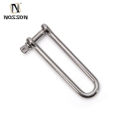 Pollierter Edelstahl aus Edelstahl aus der Schwerindustrie 304/316 Dee Schlinge verstellbar U/D Anker Schlinge Sicherheit Captive Pin Long D Schlinge