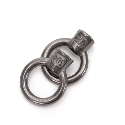 Imperial Measurement System Polnischer Kohlenstoffstahl 3/8&quot; Klasse A4-70 Edelstahl Lifting Eye Nut für Marine Hardware