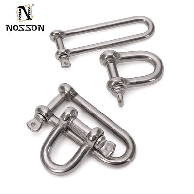 Metrisches Messsystem 8mm Polierte 304 Edelstahl D Schlinge für die Einzelhandelsindustrie