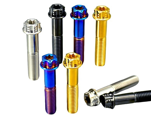 Metrisches Messsystem Motorradmotorschraube mit Torx-Rundkopf und ZINK-Abschluss ANSI/ASME Standard Gr5