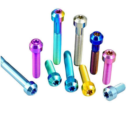 Metrisches Messsystem Motorradmotorschraube mit Torx-Rundkopf und ZINK-Abschluss ANSI/ASME Standard Gr5