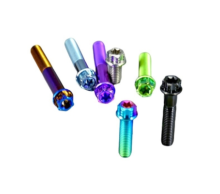 Metrisches Messsystem Motorradmotorschraube mit Torx-Rundkopf und ZINK-Abschluss ANSI/ASME Standard Gr5