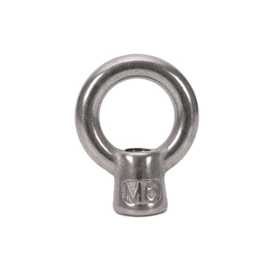 DIN Standard Gesundheitswesen Edelstahl Marine Kabel Seil Ring mit M10 Lifting Eye Nut Schraubschraub