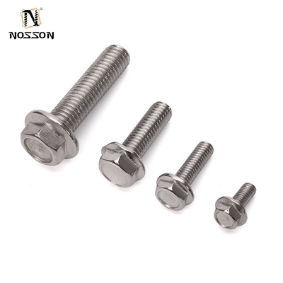 ZINK-Sliver-Finixierung SUS304 316 Hex Flanschkopfschrauben M5 M6 M8 M10 M12 M14 M16 M20 DIN ISO Grobfeinschleimung 304/316