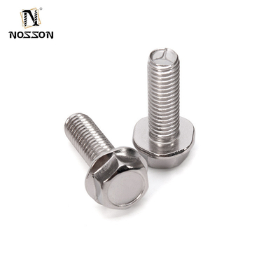 ZINK-Sliver-Finixierung SUS304 316 Hex Flanschkopfschrauben M5 M6 M8 M10 M12 M14 M16 M20 DIN ISO Grobfeinschleimung 304/316