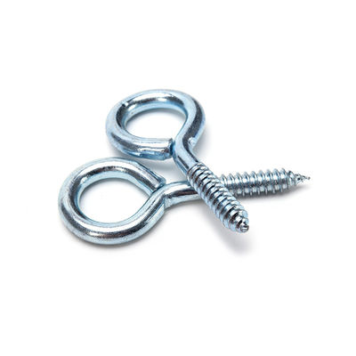 DIN Standard Edelstahl-Augenbolzen Selbstklemmen hängender offener Auge Haken M2.5 C-Typ Schraubbolzen INCH Messsystem