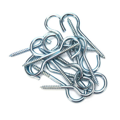 JIS-Standard-Augenhaken-Schraube aus Kohlenstoffstahl Holzfaden M1.6 M2 M2.5 M3 M4 M5 M6 M8 M10 M12 M14 M16 M20 Schwarze Oberfläche aus Edelstahl