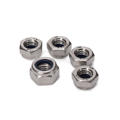Metrisches Messsystem DIN985 DIN 982 Nyloc Nylon Nylock Lock Nut Nuts für Maschinenteile