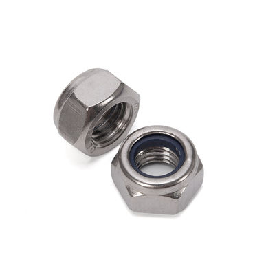 Metrisches Messsystem DIN985 DIN 982 Nyloc Nylon Nylock Lock Nut Nuts für Maschinenteile