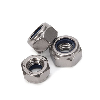 Metrisches Messsystem DIN985 DIN 982 Nyloc Nylon Nylock Lock Nut Nuts für Maschinenteile