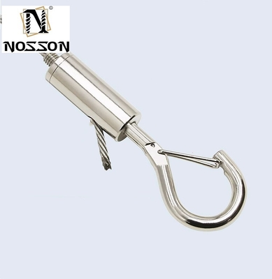 Elektrolytische Behandlung 8mm-50mm Edelstahl Doppel End Schrauben Schnapphaken Carabiner für Hundeleine Scuba-Zubehör