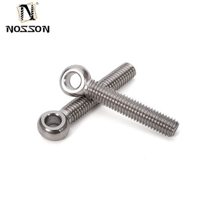 Metrisches Messsystem DIN Standard galvanisierter Rundkopf-Augenbolzen mit individuellen Befestigungsschrauben und SS304-Material
