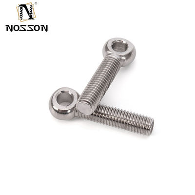 Metrisches Messsystem DIN Standard galvanisierter Rundkopf-Augenbolzen mit individuellen Befestigungsschrauben und SS304-Material