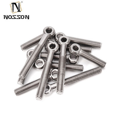 Metrisches Messsystem DIN Standard galvanisierter Rundkopf-Augenbolzen mit individuellen Befestigungsschrauben und SS304-Material