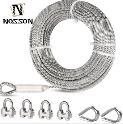 Verbessern Sie Ihr Kabelmanagement mit einem angepassten Kabelgreifer und einem langlebigen Edelstahldrahtseil 7x19