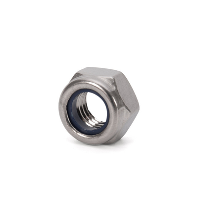 Gesundheitswesen Metrik M5 5/16 Selbstverschließung Hexagon DIN985 Edelstahl 304/316 Nylon Einfügungsverschlussmutter für die Schwerindustrie