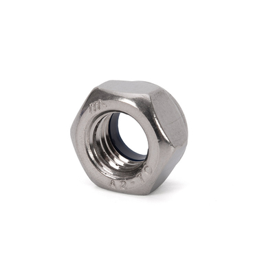 Gesundheitswesen Metrik M5 5/16 Selbstverschließung Hexagon DIN985 Edelstahl 304/316 Nylon Einfügungsverschlussmutter für die Schwerindustrie