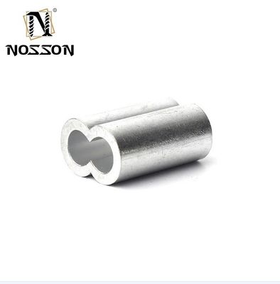 M6 1,6-5,5 mm See Handelslangleine Einzel-Doppel-Salzwasser-Crimping Aluminium-Fischerei-Crimps Hülle mit GB Standard Salzwasser