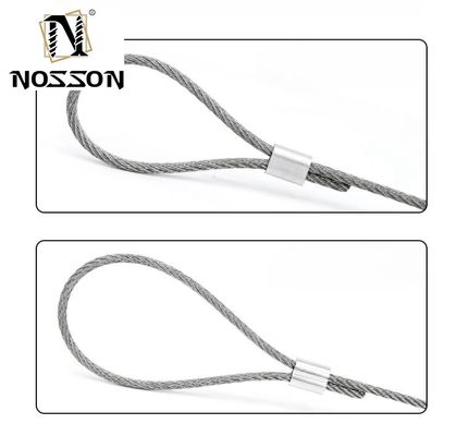 M6 1,6-5,5 mm See Handelslangleine Einzel-Doppel-Salzwasser-Crimping Aluminium-Fischerei-Crimps Hülle mit GB Standard Salzwasser