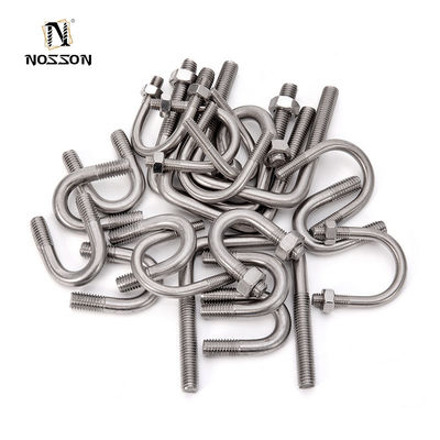 angepasste Plain Finish U-Schraube für Schwerlastanwendungen M3 M4 M5 M6 M8 M10 M12M16 M20 Edelstahl 304 316 JIS Standard