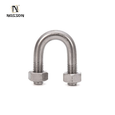 ANSI/ASME-Standard M3-M20 Edelstahl-U-Schraube für Bau und Montage Zinkplattierte Querschnittsrohre