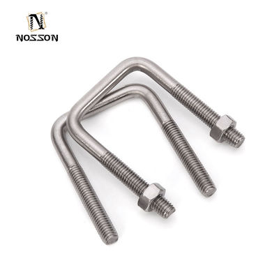 ANSI/ASME-Standard M3-M20 Edelstahl-U-Schraube für Bau und Montage Zinkplattierte Querschnittsrohre