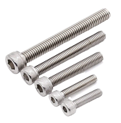 Schwarze Veredelung INCH-Messsystem Edelstahl Hexsocket Schulterschrauben gemäß der JIS-Norm in 304/316