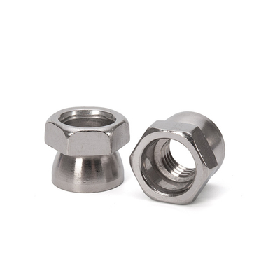 Verzinkte Oberflächenbehandlung M3 Edelstahl Hex Flansche Nuss 12 mm Schraublänge für Bergbau und medizinische Geräte