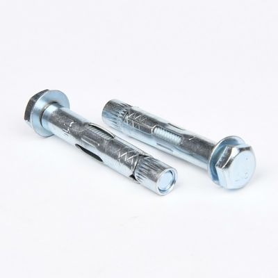 Brauner Stahl M6 M8 M10 Expansionsanker Bolt Fix Bolt Shield Anker mit Hex Bolt für Schwerlastanwendungen Grau