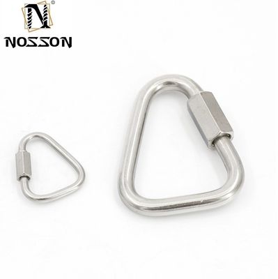 Hochpoliertes Material und ZINK-verzinkte Veredelung galvanisierte ovale Schnellverbindung für maßgeschneiderte Geräte