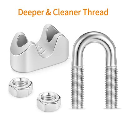 Maßgeschneiderte Unterstützung für die Schwerindustrie Rigging JIS Standard Doppelrohr Klemmen Galvanisierte formbare Drahtseil Kabel Clip