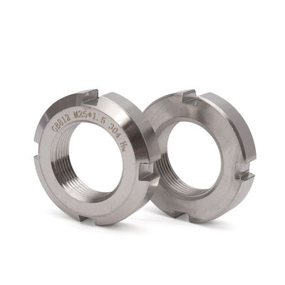 Imperial Measurement System Schlitten runden Nüsse Galvanisierte Oberfläche Edelstahl SS314 und SS306