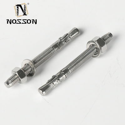 Pollierter Edelstahlbefestigungsmittel für die Reparatur von Autos M6 M8 M12 Gecko Beton in Anker Hülle Keil Erweiterung Anker Schraube