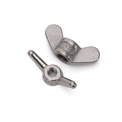 Metrisches Messsystem Flügelnüsse Schmetterling Edelstahl 304 316 M2M3M4M5 Din315 für die Wirksamkeit der Wasserbehandlung