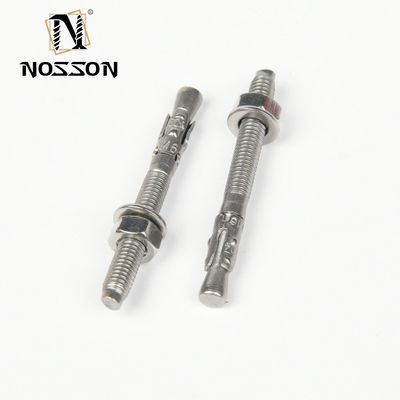 DIN Standard ZINK Veredelung 304 Edelstahl Keil Expansion Anker Schraube für Kundenanforderungen