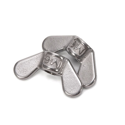 Schwarze Oxidveredelung Legierung Stahlflügelmuttern M4 M5 M6 M8 M10 M12 M14 M16 M18 M20 M22 M24 DIN315 für metrisches Messsystem