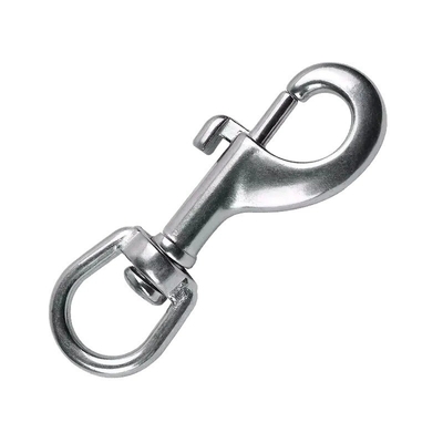 Bergbau Edelstahl SS304 SS316 A2 A4 Oval Ring Hund Leine Seil Rund Auge Drehknopf Haken Schwerindustrie Wesentliches Zubehör