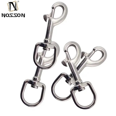 Bergbau Edelstahl SS304 SS316 A2 A4 Oval Ring Hund Leine Seil Rund Auge Drehknopf Haken Schwerindustrie Wesentliches Zubehör