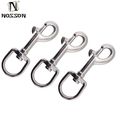 Bergbau Edelstahl SS304 SS316 A2 A4 Oval Ring Hund Leine Seil Rund Auge Drehknopf Haken Schwerindustrie Wesentliches Zubehör