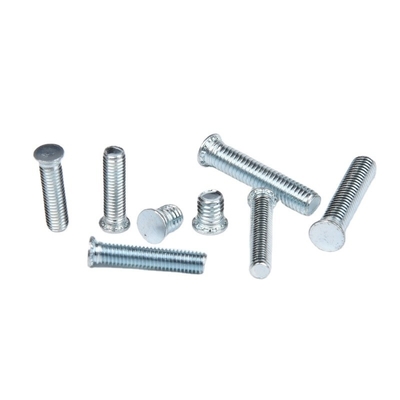 Automobilindustrie Silberveredelung Edelstahl-Punktschraube M3 M4 M5 M6 M8 M10 mit einfacher Veredelung